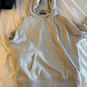 Abercrombie & Fitch Light Gray Hoodie
